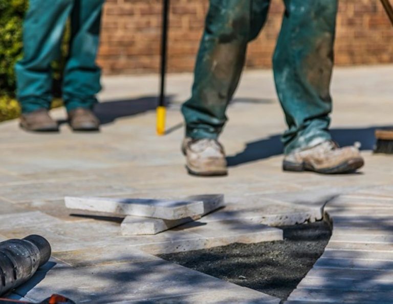 Porcelain paving patio advice from Mighty Contractors